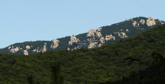 남해 금산 원경