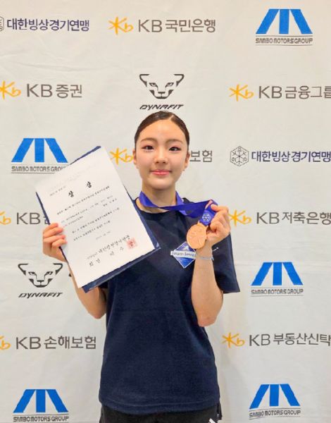 차도이·조세림 피겨 선수권 은·동메달 획득