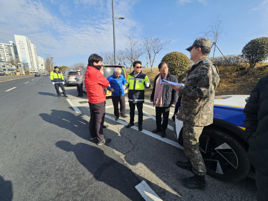 진주경찰서, 남강마라톤대회 코스 변경 점검