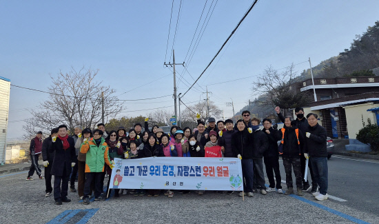 진주시 금산면 발전협의회, 남강마라톤대회 급식봉사